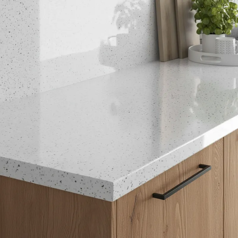 Radna ploča KRONOSPAN Andromeda Bijela sjajna / K217 GG