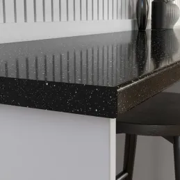 Radna ploča KRONOSPAN Andromeda Crna sjajna / K218 GG