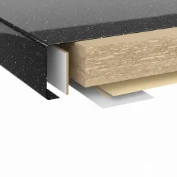 Radna ploča KRONOSPAN Andromeda Crna sjajna / K218 GG