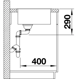 Nerđajući sudoper Blanco ANDANO 700-IF
