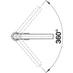 Baterija Blanco AVONA / krom