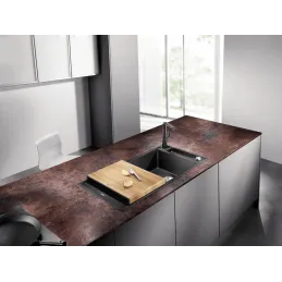 Baterija Blanco LINEE S / silgranit / izvlačna tuš ručka