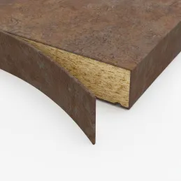 ABS rubnik za radnu ploču Ferro brončani F302