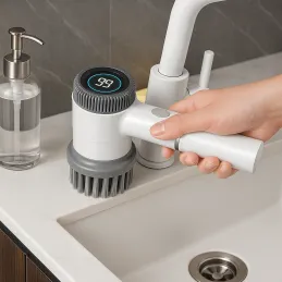 Električna rotacijska četka za čišćenje / Bijela
