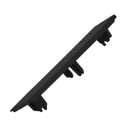 Krajna kapica za kuhinjsku plastičnu podnožnicu / Crna