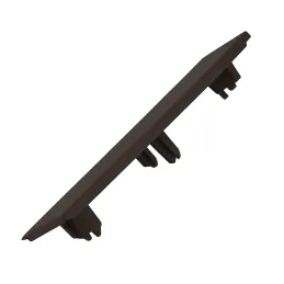 Završetak za kuhinjski plastični podnožak / Tamno smeđa