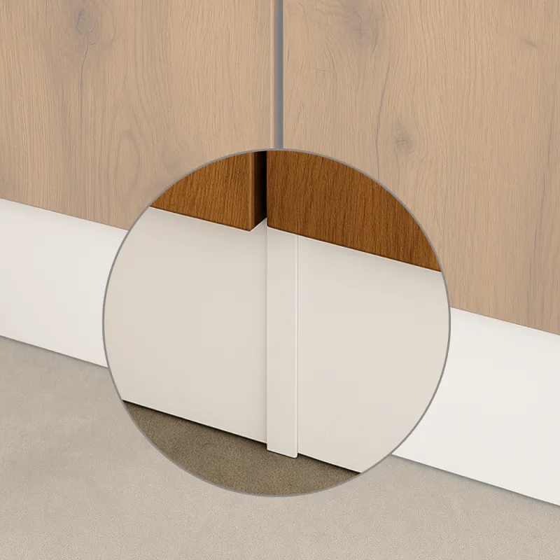 Linearna spojka za kuhinjski plastični postolje / Bijela