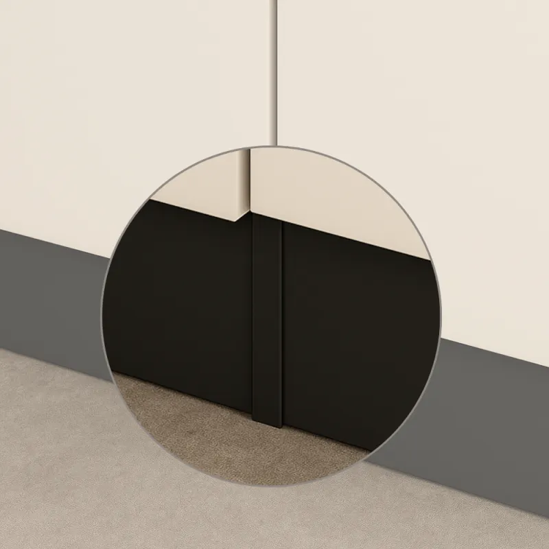 Linearna spojka za kuhinjski plastični postolje / Crna