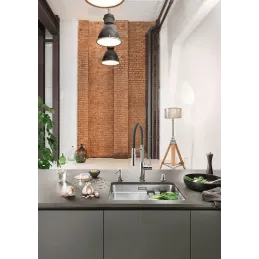 Baterija Blanco CATRIS S FLEXO / krom / tuš s preklopnikom