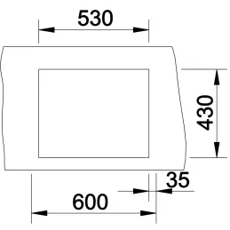 Nerđajući sudoper Blanco ETAGON 500-IF/A / s pomičnim vodilicama
