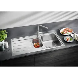 Nerezni sudoper Blanco LEMIS 45 S-IF