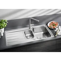 Nerezni sudoper Blanco LEMIS 45 S-IF