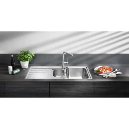 Nerezni sudoper Blanco LEMIS 45 S-IF