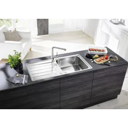 Nerez sudoper Blanco LEMIS 45 S-IF