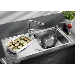 Nerez sudoper Blanco LEMIS 45 S-IF