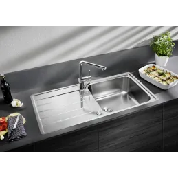 Nerez sudoper Blanco LEMIS 45 S-IF