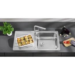 Nerez sudoper Blanco LEMIS 45 S-IF