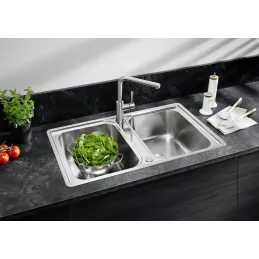 Nerezni sudoper Blanco LEMIS 45 S-IF