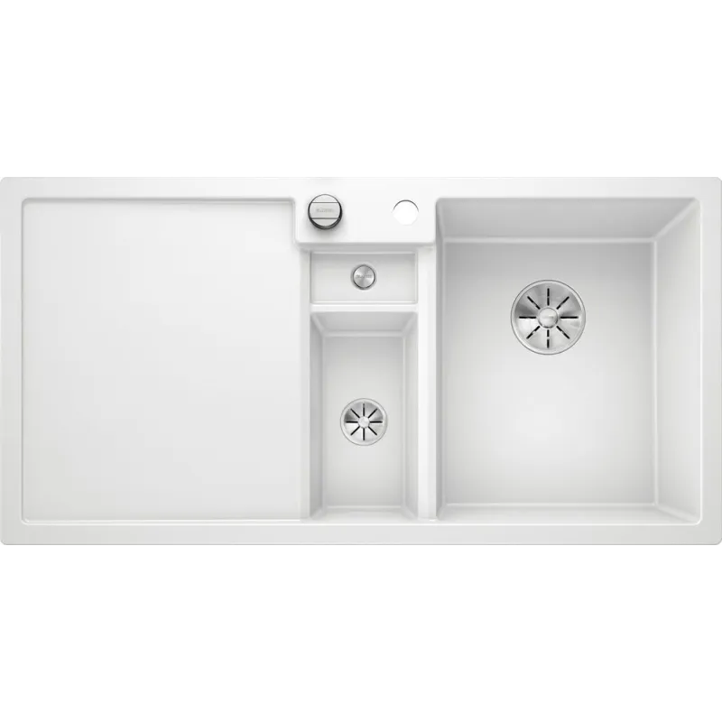 Kameninijski sudoper Blanco COLLECTIS 6 S s ekscentrom / Bijela