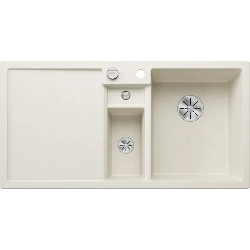 Kameninijski sudoper Blanco COLLECTIS 6 S s ekscentrom / Bijela soft