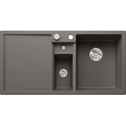 Kameninijski sudoper Blanco COLLECTIS 6 S s ekscentrom / Siva vulkan