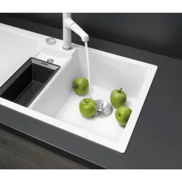 Kameninový sudoper Blanco COLLECTIS 6 S s ekscentrom / Kava