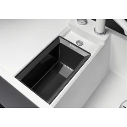 Kameninový sudoper Blanco COLLECTIS 6 S s ekscentrom / Kava