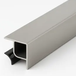 Spojnica za kuhinjsku podnožnicu 90° / Čelik brušena površina