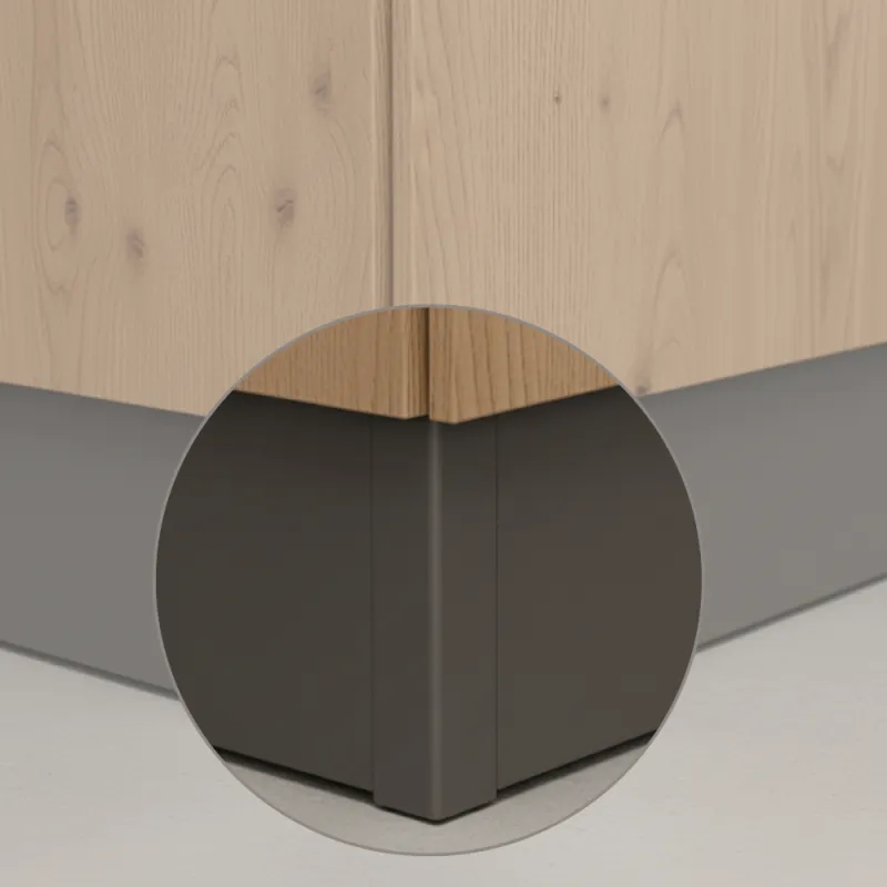 Kutni spoj za kuhinjske osnove 90° / Antracit