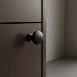 Ručka knopka XENA / Crna mat