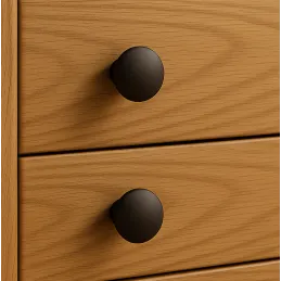 Ručka knopka XENA / Crna mat