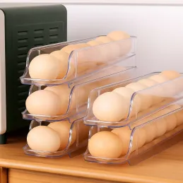 Set od 2 komada Organizator za jaja za hladnjak LUNIA / Prozirno