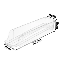 Set od 2 komada Organizator za jaja za hladnjak LUNIA / Prozirno