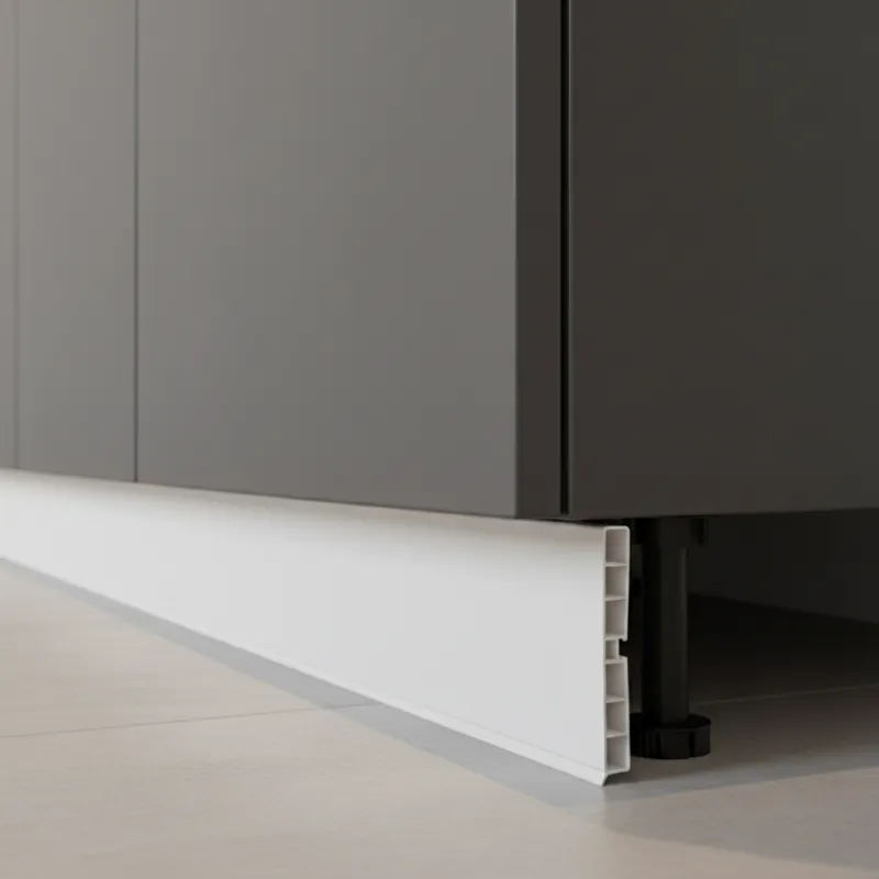 Plastična kuhinjska podnožja PAX / Mat bijela RAL 9010