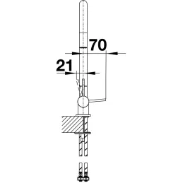 Baterija Blanco ZENOS S / silgranit / tuš