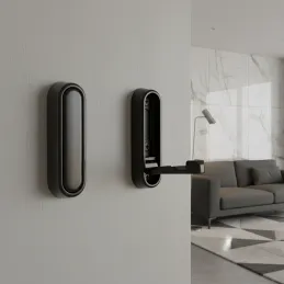 Preklopna vješalica COSTA / Crna mat