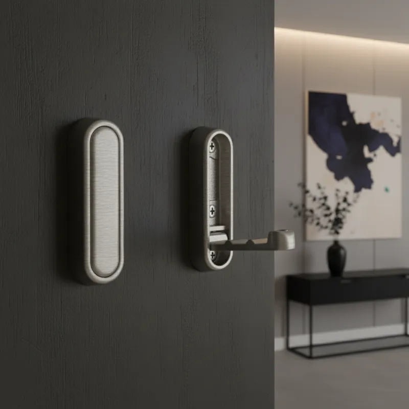 Izvlačna vješalica COSTA / brušeni nikal