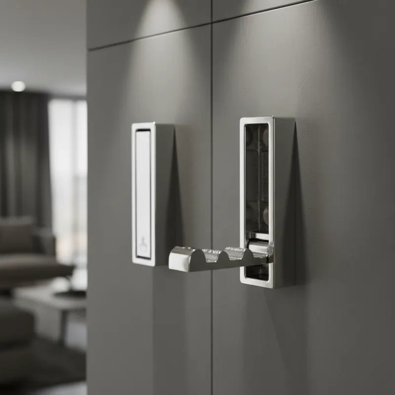 Preklopna vješalica TOREO / Sjajni krom