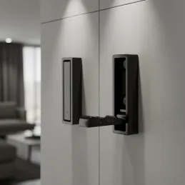 Izvlačna vješalica TOREO / Mat crna