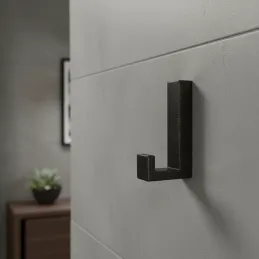 Vješalica NEXT / Crna brušena