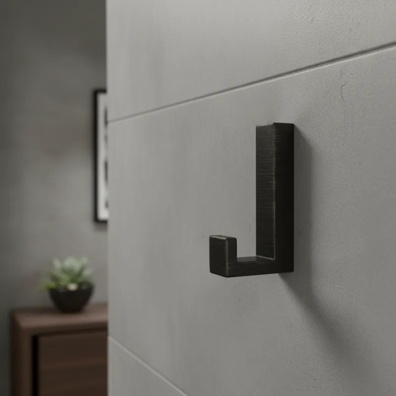 Vješalica NEXT / Crna brušena