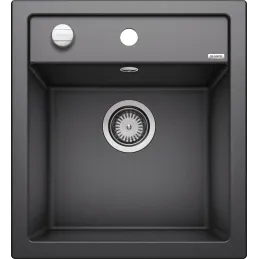 Kamenin sudoper Blanco DALAGO 45 s ekscentrikom / Antracit