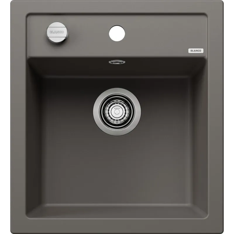 Kameninški sudoper Blanco DALAGO 45 s ekscentrom / Siva vulkan