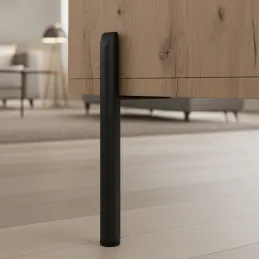 Namještajna nožica VIONA / Crna mat