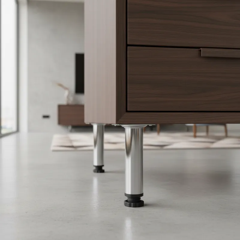 Namještajna nožica ARTURO / Sjajni krom