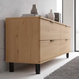 Namještajna nogica ARTURO / Crna mat