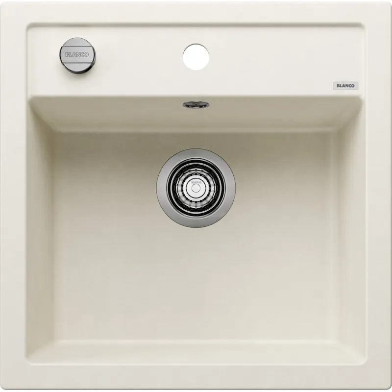 Kameninijski sudoper Blanco DALAGO 5 s ekscentrom / Bijela soft