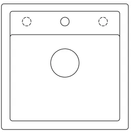 Kameninijski sudoper Blanco DALAGO 5 s ekscentrom / Kava