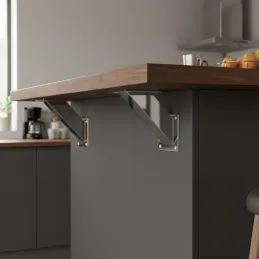 Bar konzola INEZ 45°/ Sjajni krom