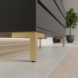 Noga za namještaj ANGEL / Zlatno mat